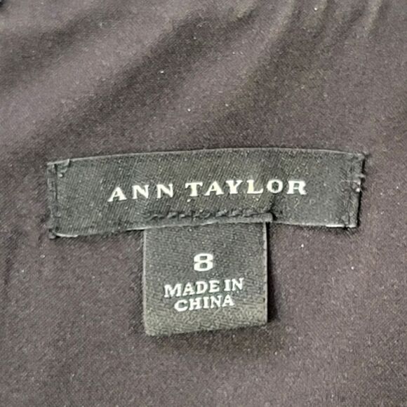 Ann Taylor Sleeveless Linen Blend Dress - Picture 3 of 9